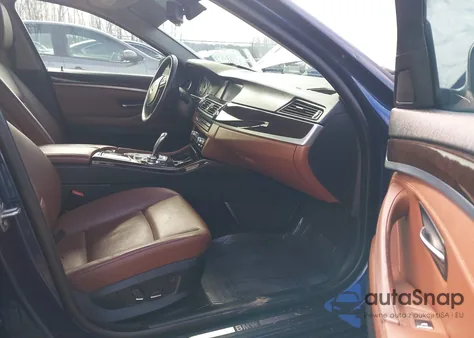 2013 BMW 528I из США, поврежденный, VIN WBAXG5C51DD229667